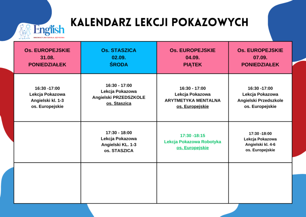 Angielski dla dzieci Gorzów Wlkp.